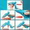 40W Glue Gun,Hot Glue Gun with 30 Glue Sticks Glue Gun and Sticks Set, Hot Glue Gun for Home Repair Crafting DIY Arts